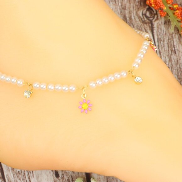 "Dainty Anklet for Women – Elegant Everyday Jewelry & Perfect Gift | MLCRC1166 - Picture 1 of 10